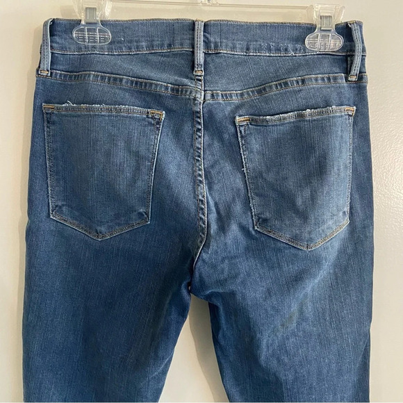 Frame Denim Le High Skinny Stagger Hem Jeans - Picture 6 of 10